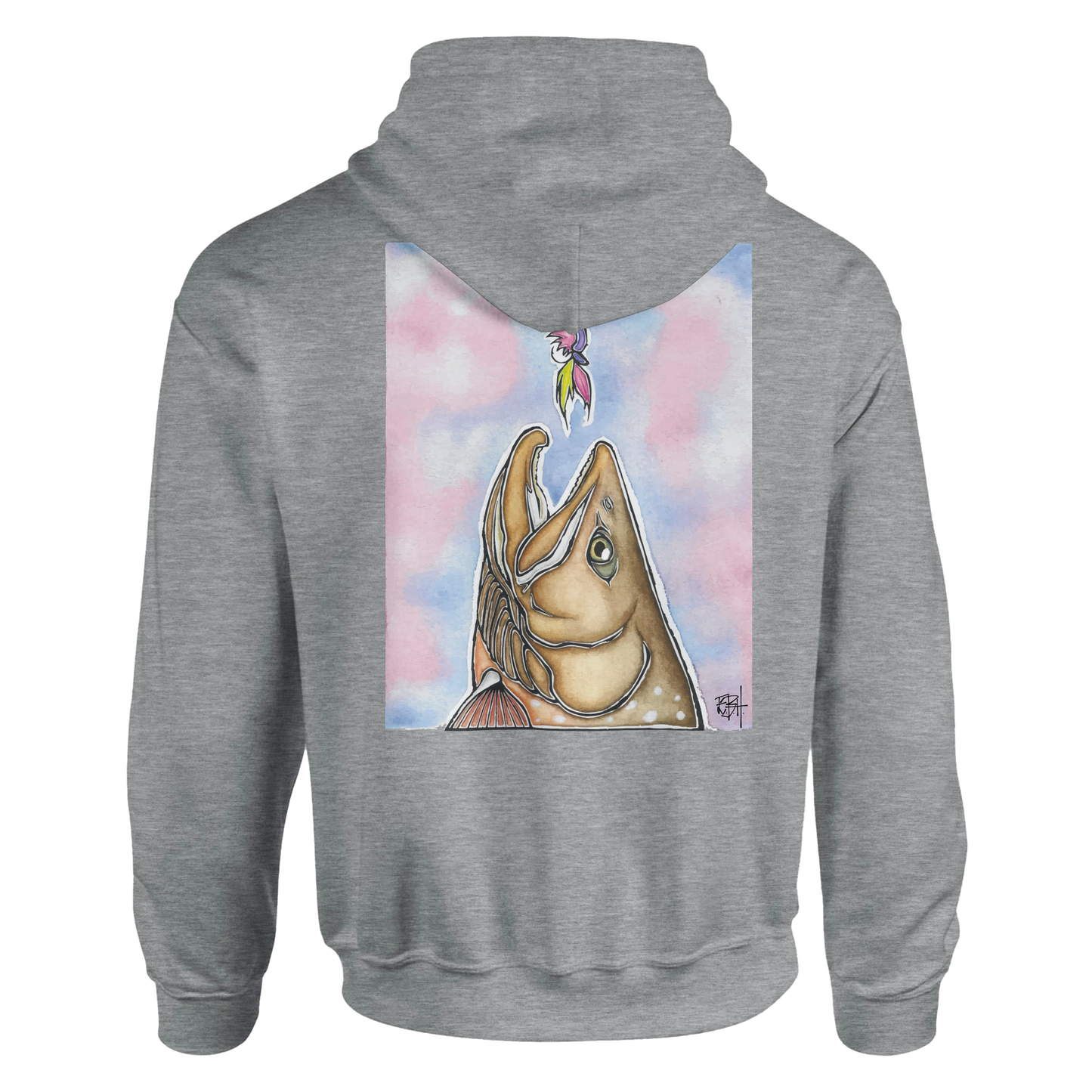 CharFly Hoodie. I Cast Through Ice For Fire.