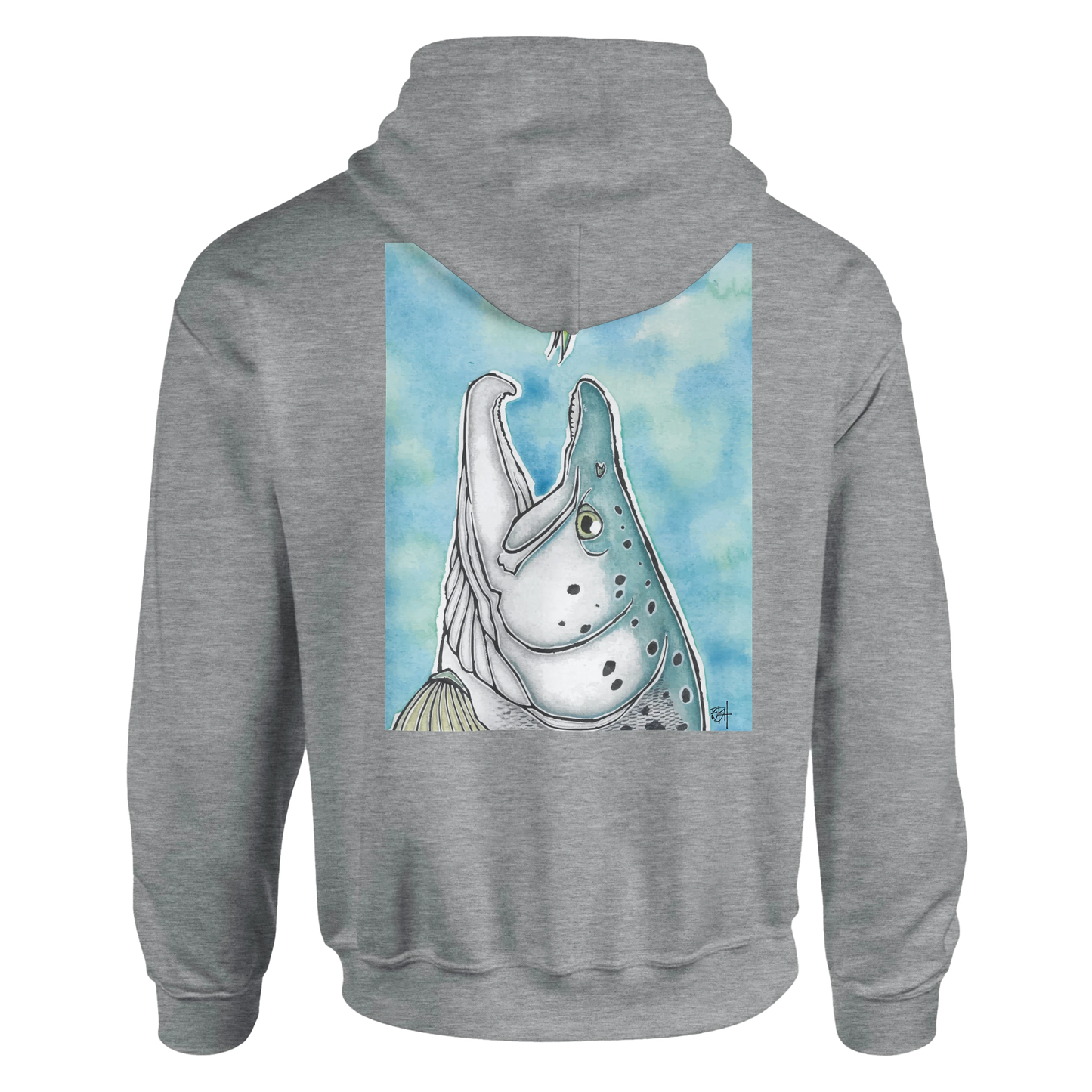 SalmonFly Hoodie. I Fish For Chrome. Not Compliments.