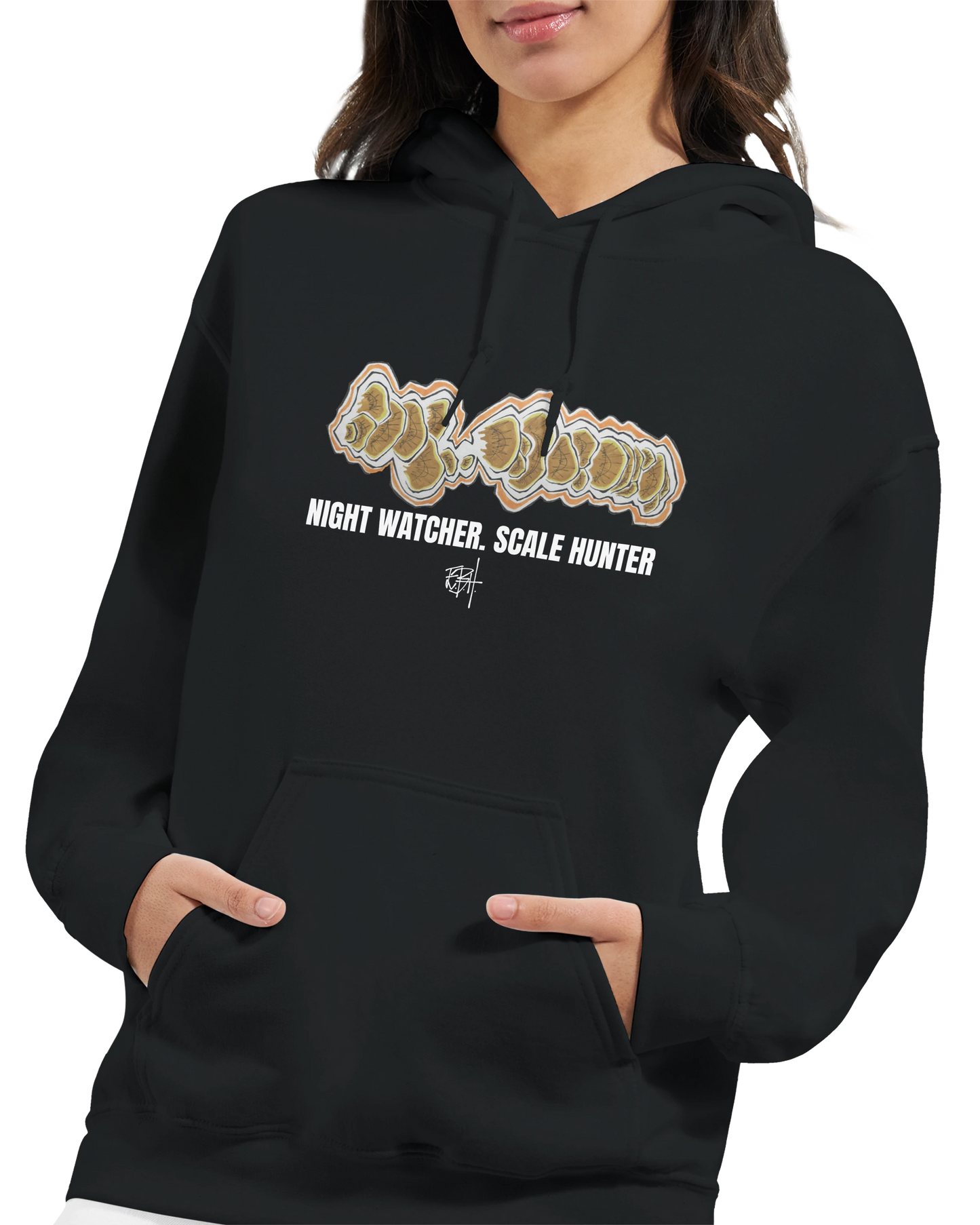 Carp Is Culture, Night Watcher Hoodie.