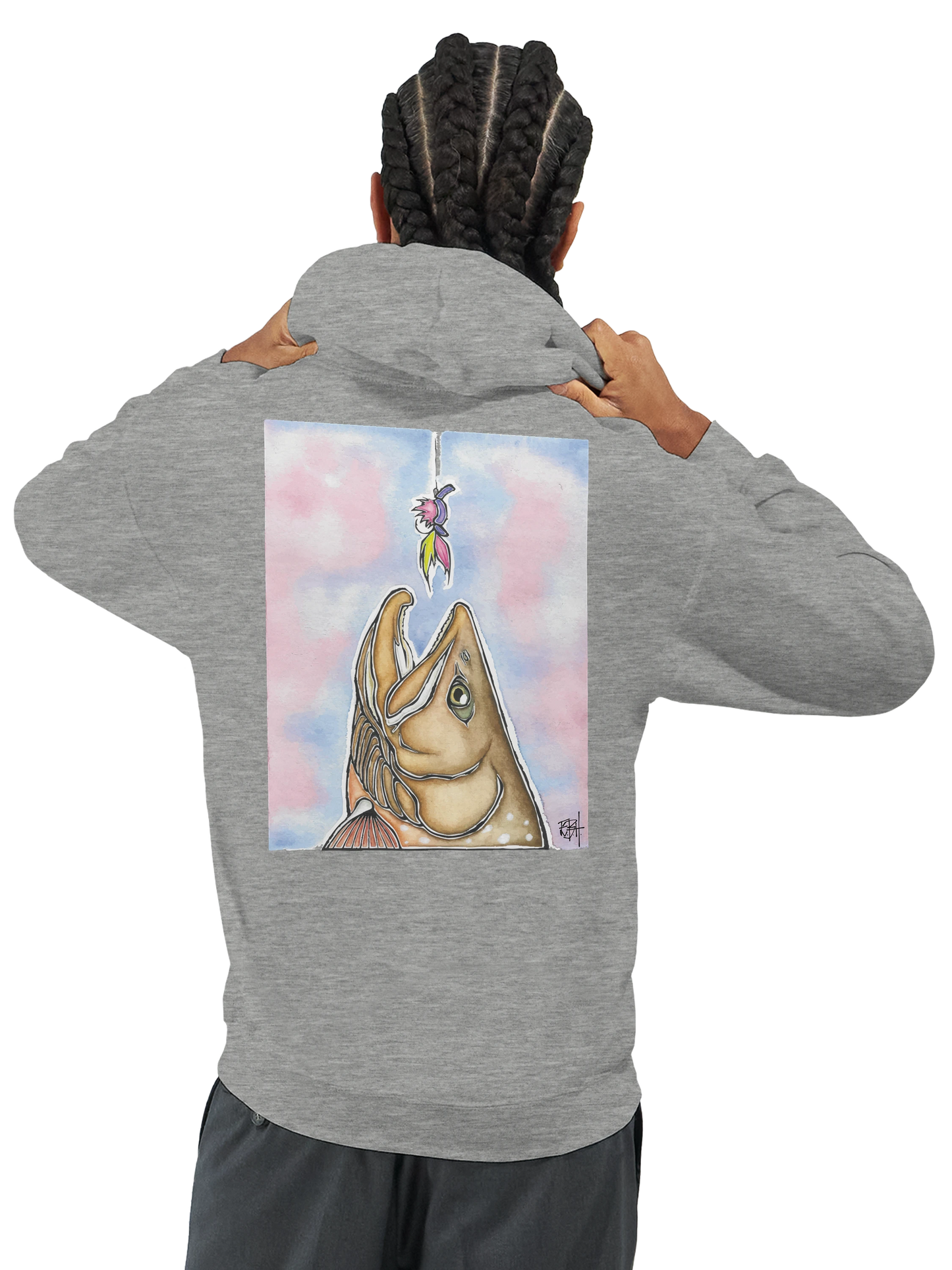 CharFly Hoodie. I Cast Through Ice For Fire.