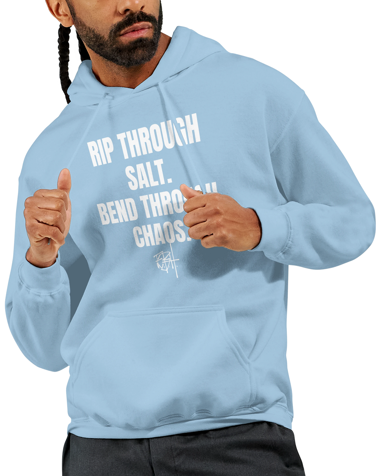SeabassFly Hoodie. Rip Through Salt. Bend Through Chaos.