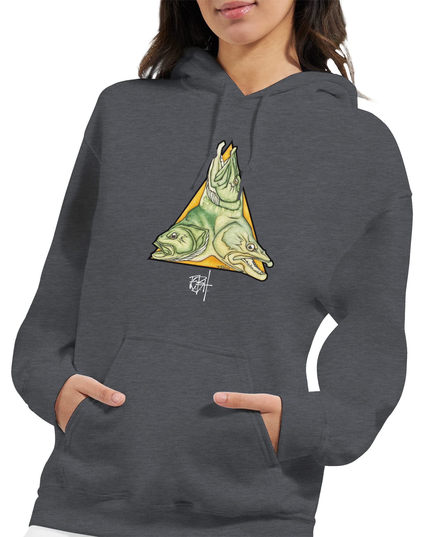 No Talk. Just Teeth. Hoodie.