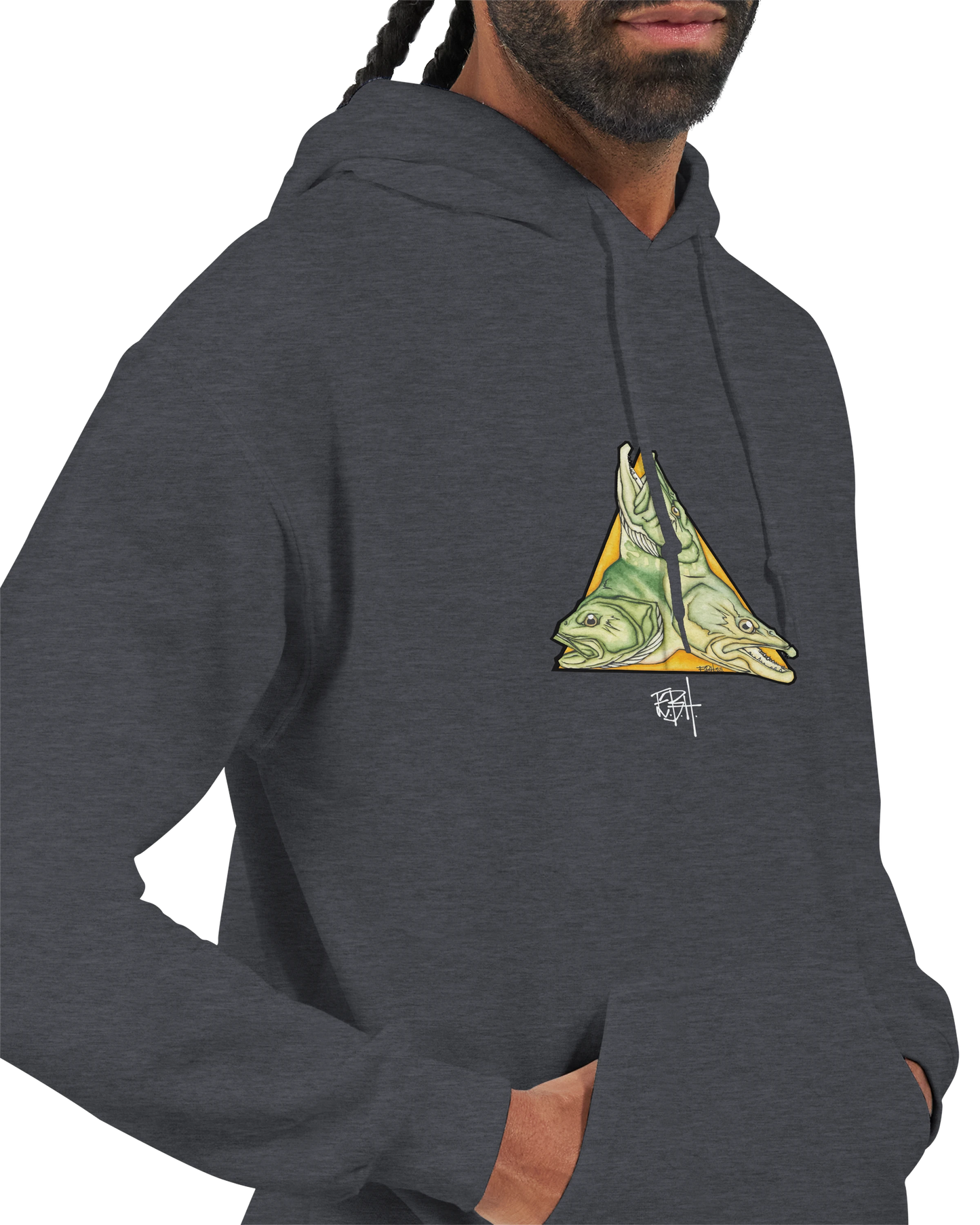 No Talk. Just Teeth. Hoodie.